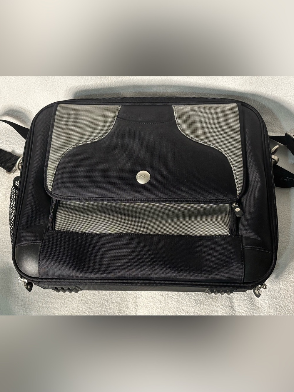 Dell Black and Gray Professional Laptop Bag
